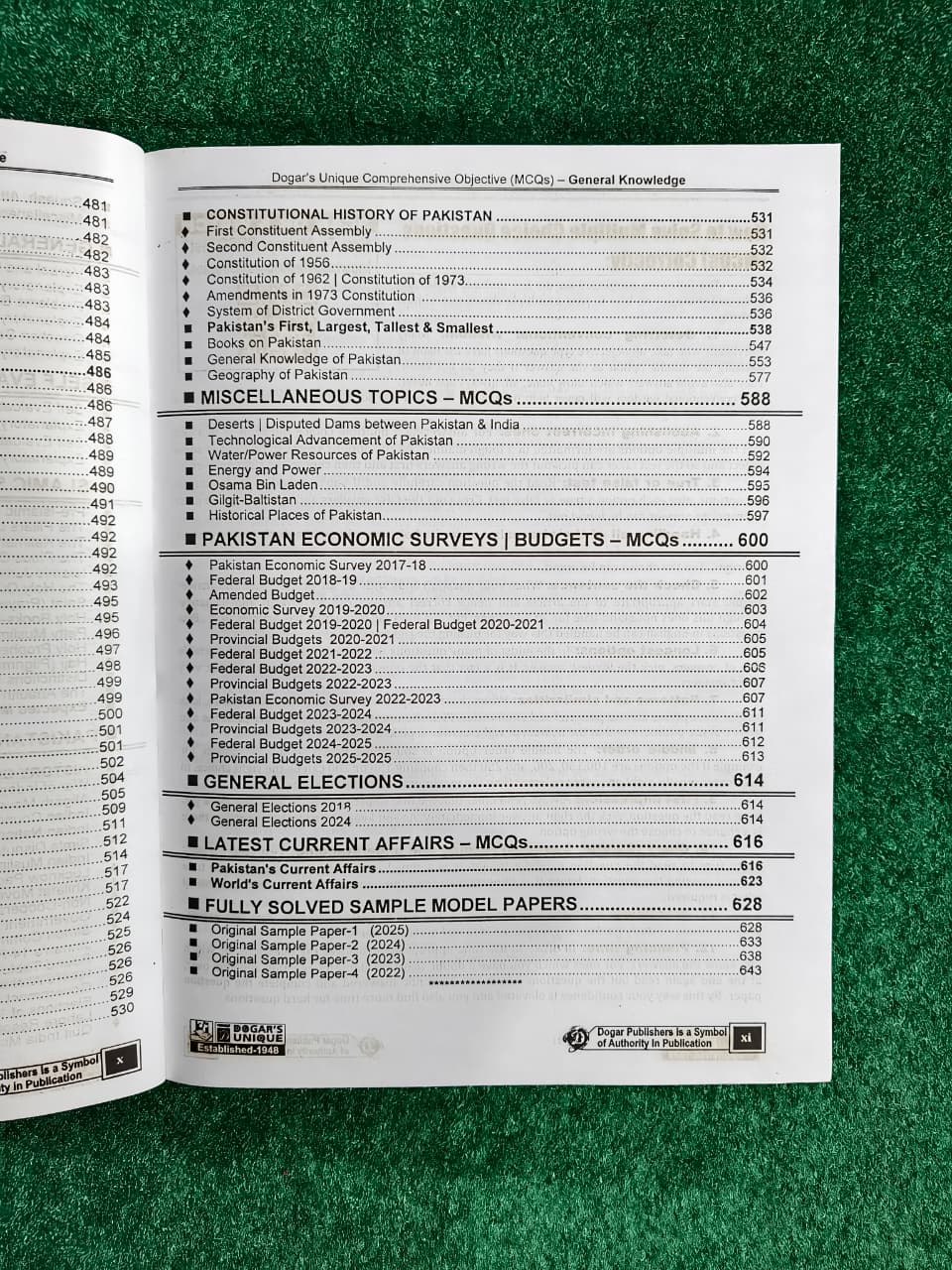 Comprehensive General Knowledge MCQs Latest Edition 2026–2027