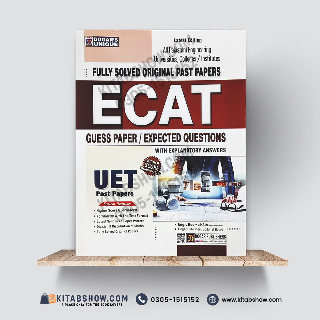 ECAT Guess Paper - Expected Questions Guide by Engr. Noor-ul-Ain