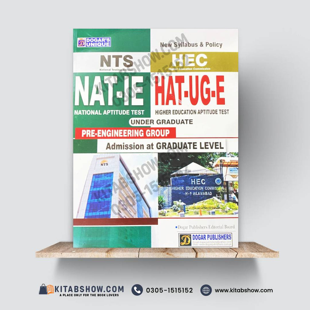 NAT-IE / HAT-UG-E (Pre-Engineering Group) – National & Higher Education Aptitude Test Guide