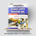 LLB 5 Years Program – Alternate Dispute Resolution (ADR) Part-II (Paper-II) | Questions & Answers Series