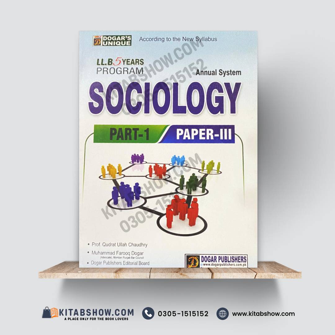 LLB 5 Years Program – Sociology (Part-I / Paper-III) | Annual System