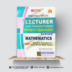 Lecturer / Assistant Professor / Associate Professor Subject Specialist Guide for Mathematics