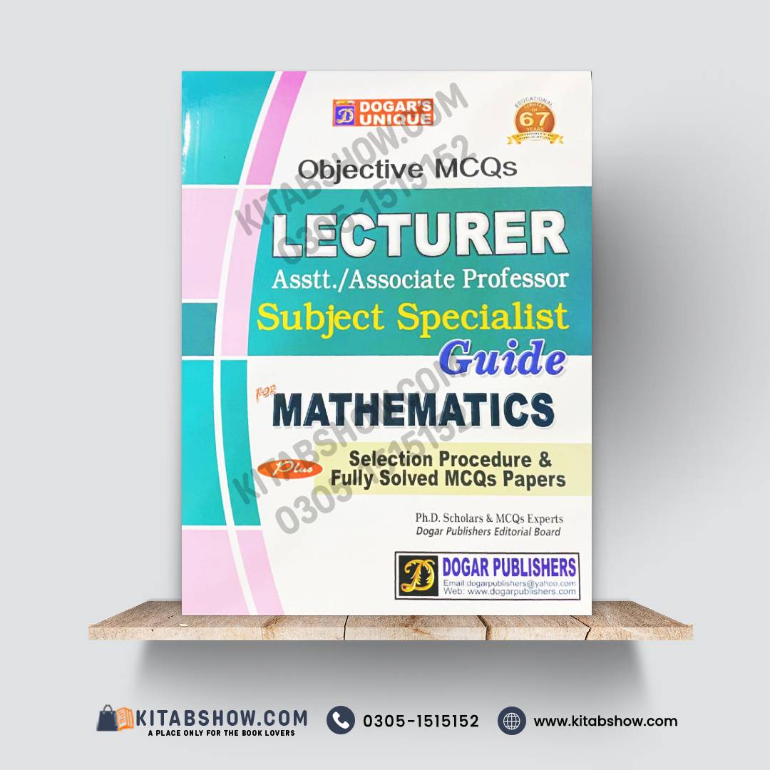 Lecturer / Assistant Professor / Associate Professor Subject Specialist Guide for Mathematics