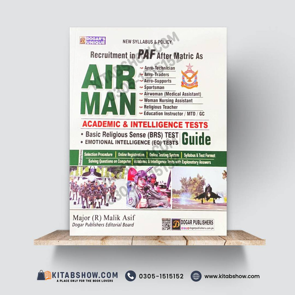 Airman Recruitment in PAF After Matric – Academic & Intelligence Tests Guide
