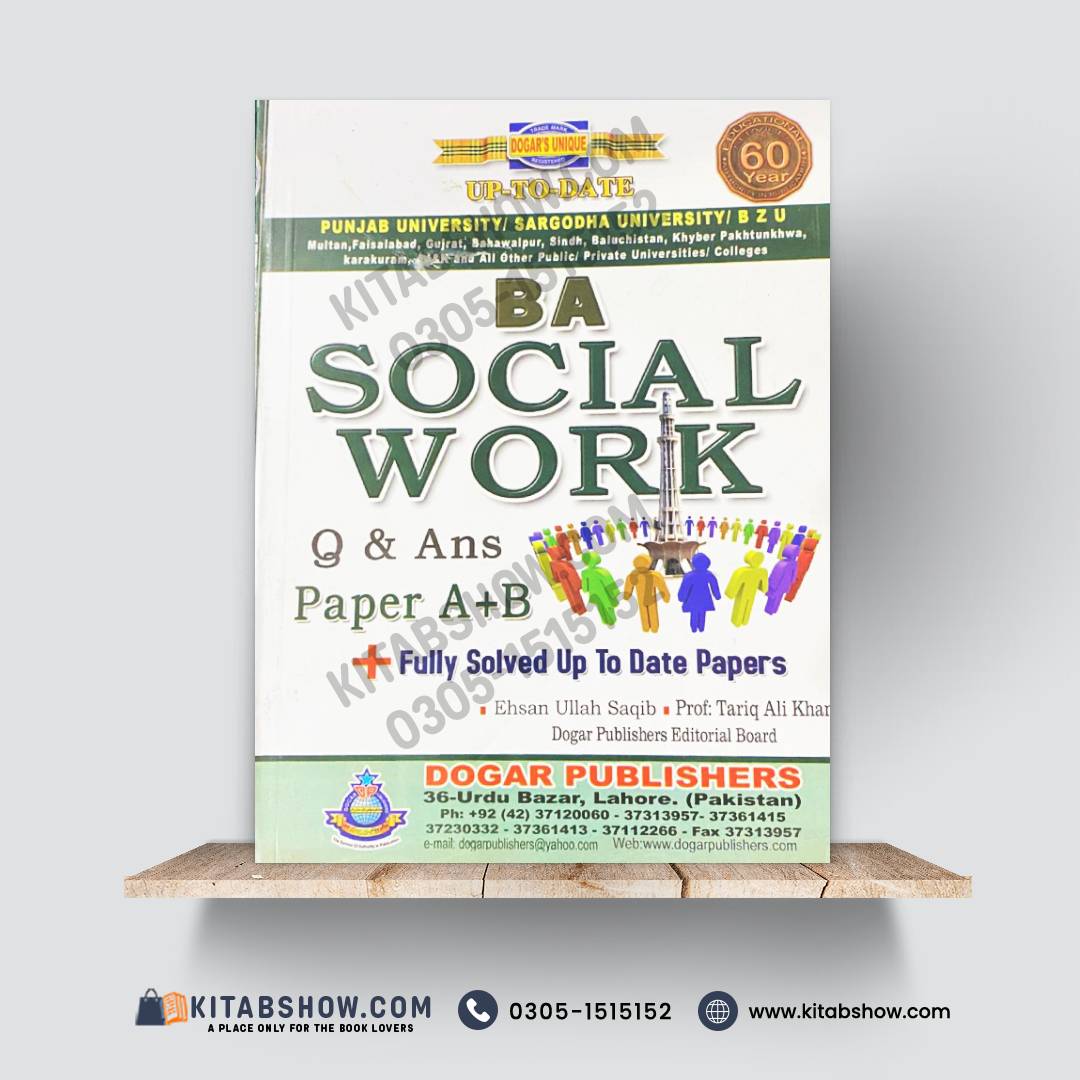 BA Social Work (Paper A & B) – Questions & Answers Guide with Fully Solved Papers