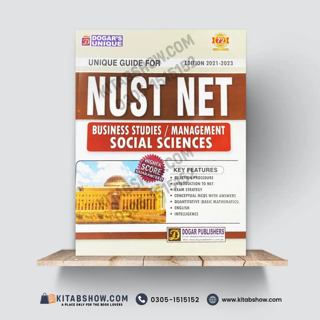 Guide for NUST NET – Business Studies, Management & Social Sciences (Edition 2021–2023)