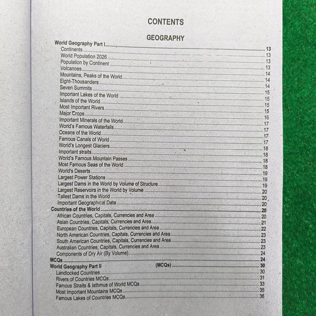 Comprehensive General Knowledge MCQs – PCS, PMS Special (2026 Edition) by Rai Muhammad Iqbal Kharral and Muhammad Sharif (AD PESSI)