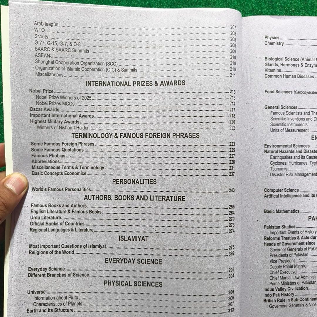 Comprehensive General Knowledge MCQs – PCS, PMS Special (2026 Edition) by Rai Muhammad Iqbal Kharral and Muhammad Sharif (AD PESSI)