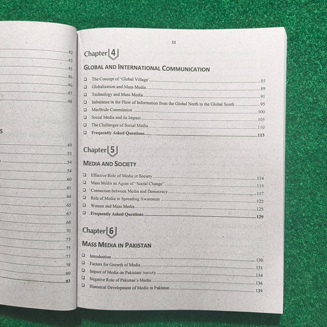 Journalism Mass Communication by Waleed Zafar Jahangir's World Times Publications