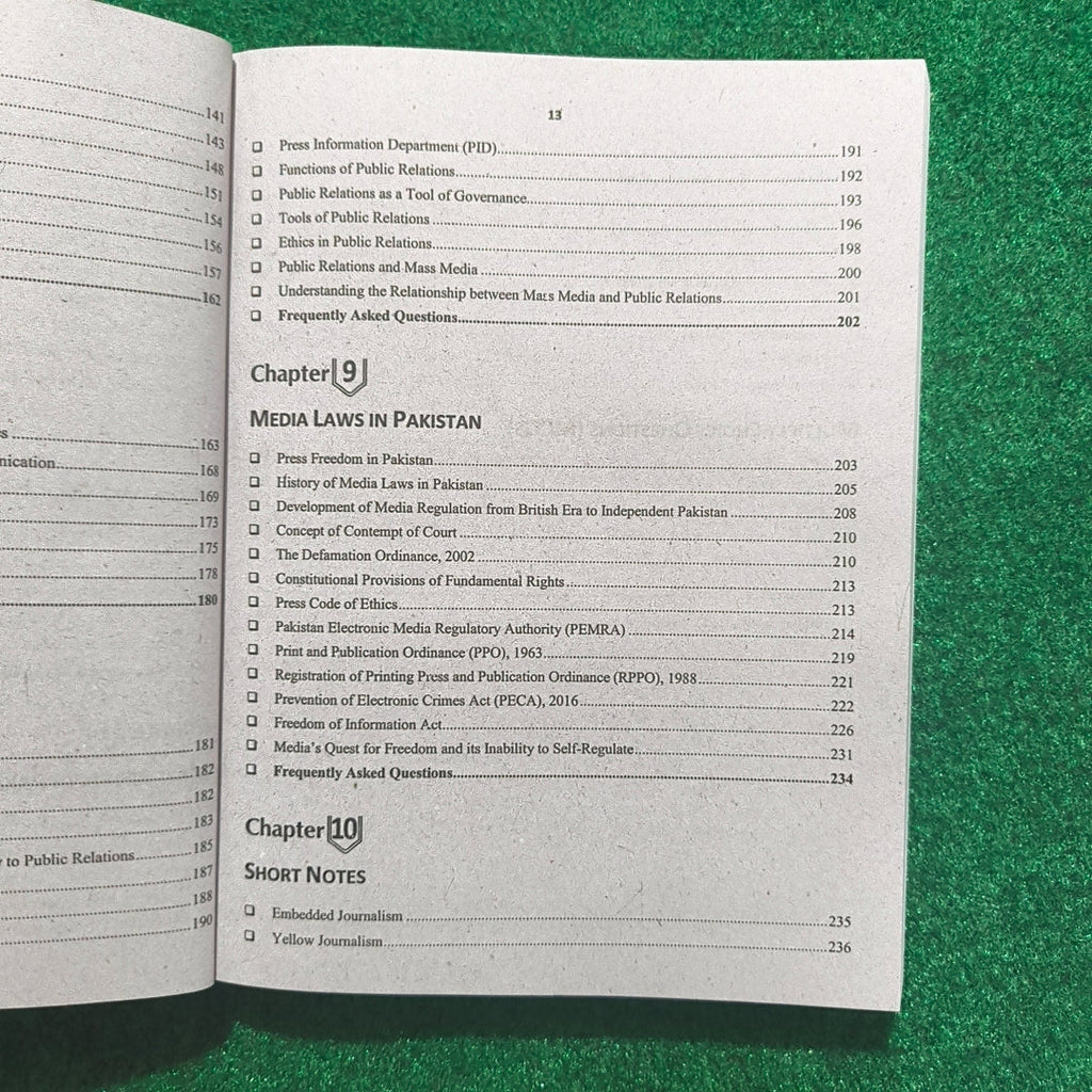 Journalism Mass Communication by Waleed Zafar Jahangir's World Times Publications