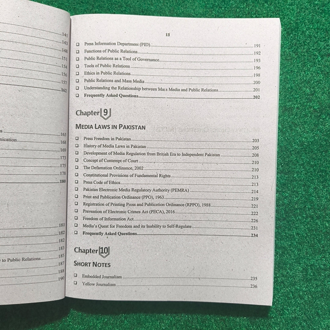 Journalism Mass Communication by Waleed Zafar Jahangir's World Times Publications