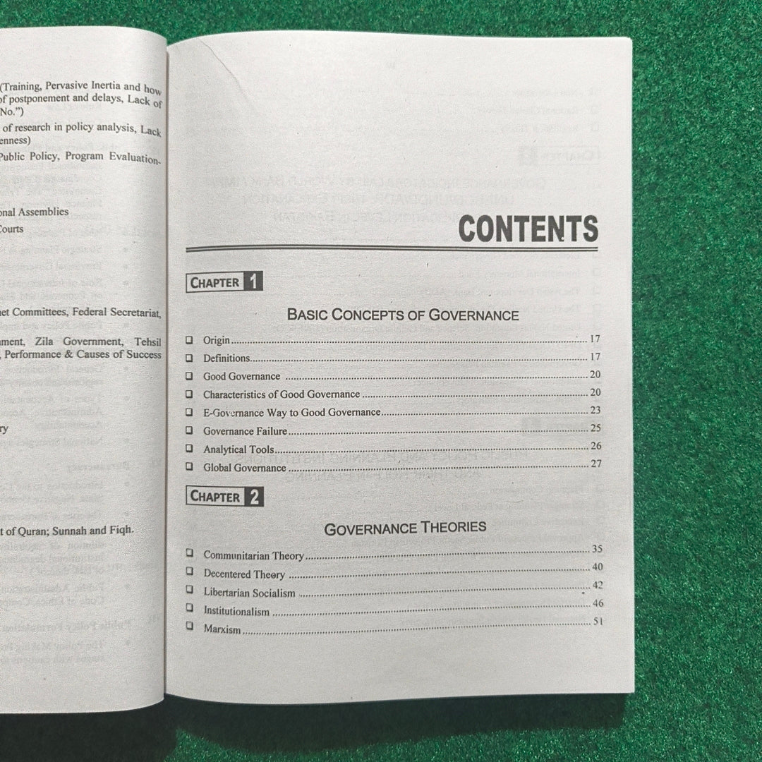 Governance & Public Policies (Revised Edition) – CSS & Competitive Exams Guide by Dr. Muhammad Kaleem (PMS)