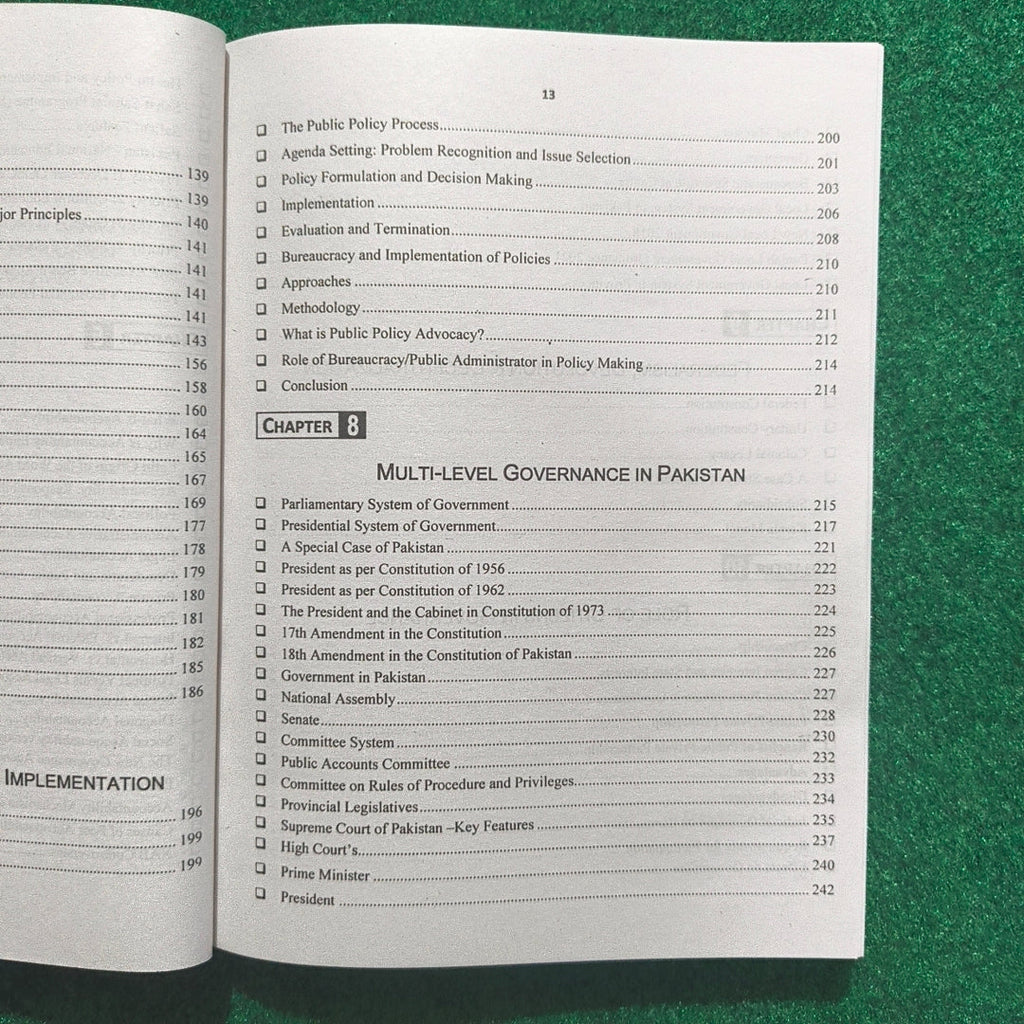 Governance & Public Policies (Revised Edition) – CSS & Competitive Exams Guide by Dr. Muhammad Kaleem (PMS)