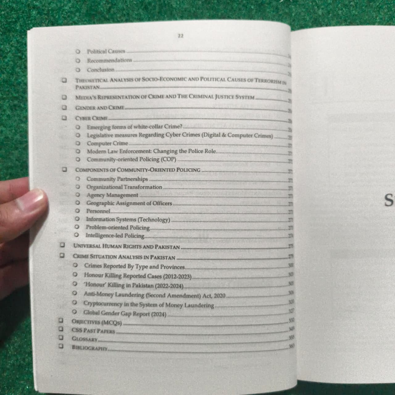 Criminology for CSS & All Other Exams (Revised & Updated Edition) by Shah Hassan, published by Jahangir’s World Times