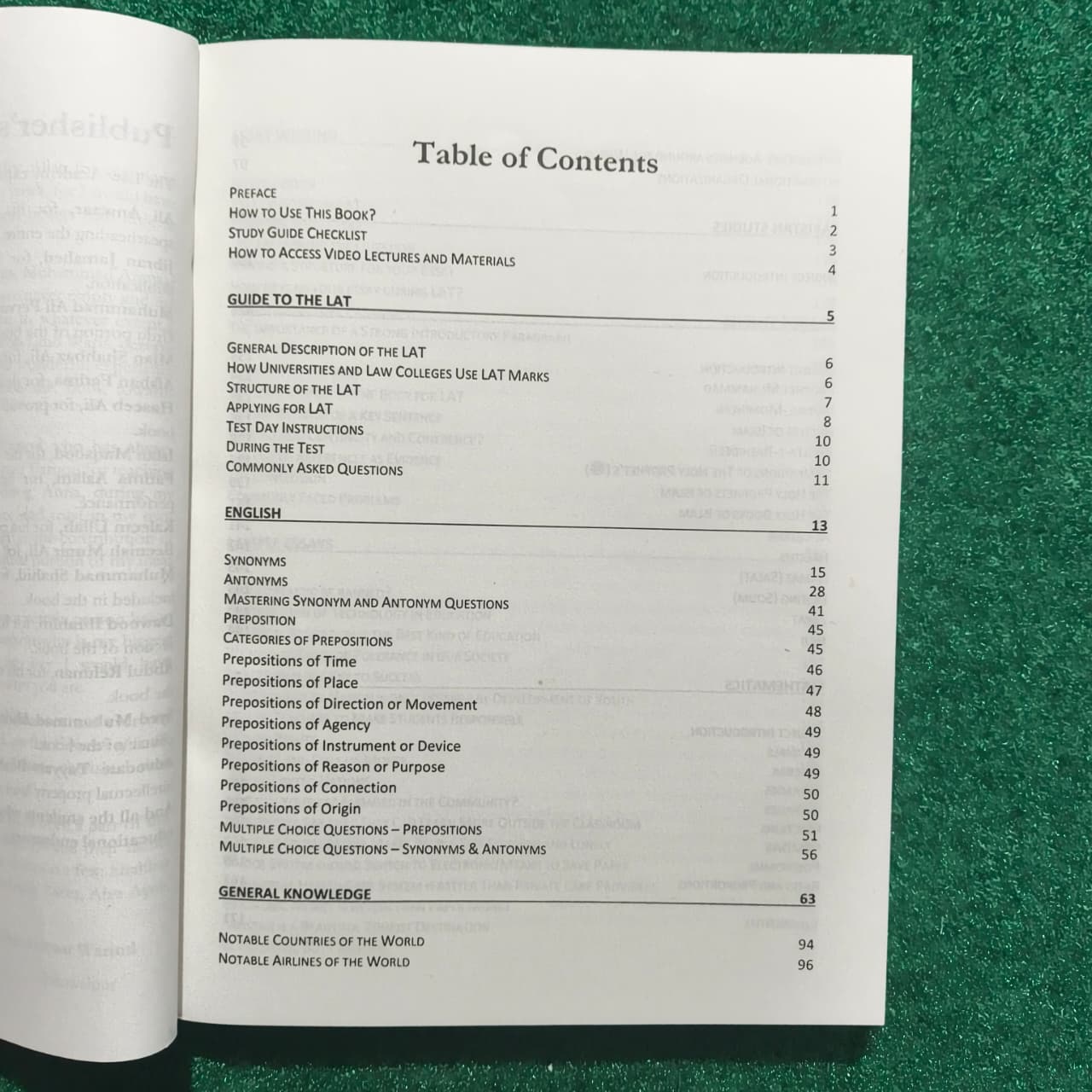 Elements of LAT 12th Edition Prepration Guide