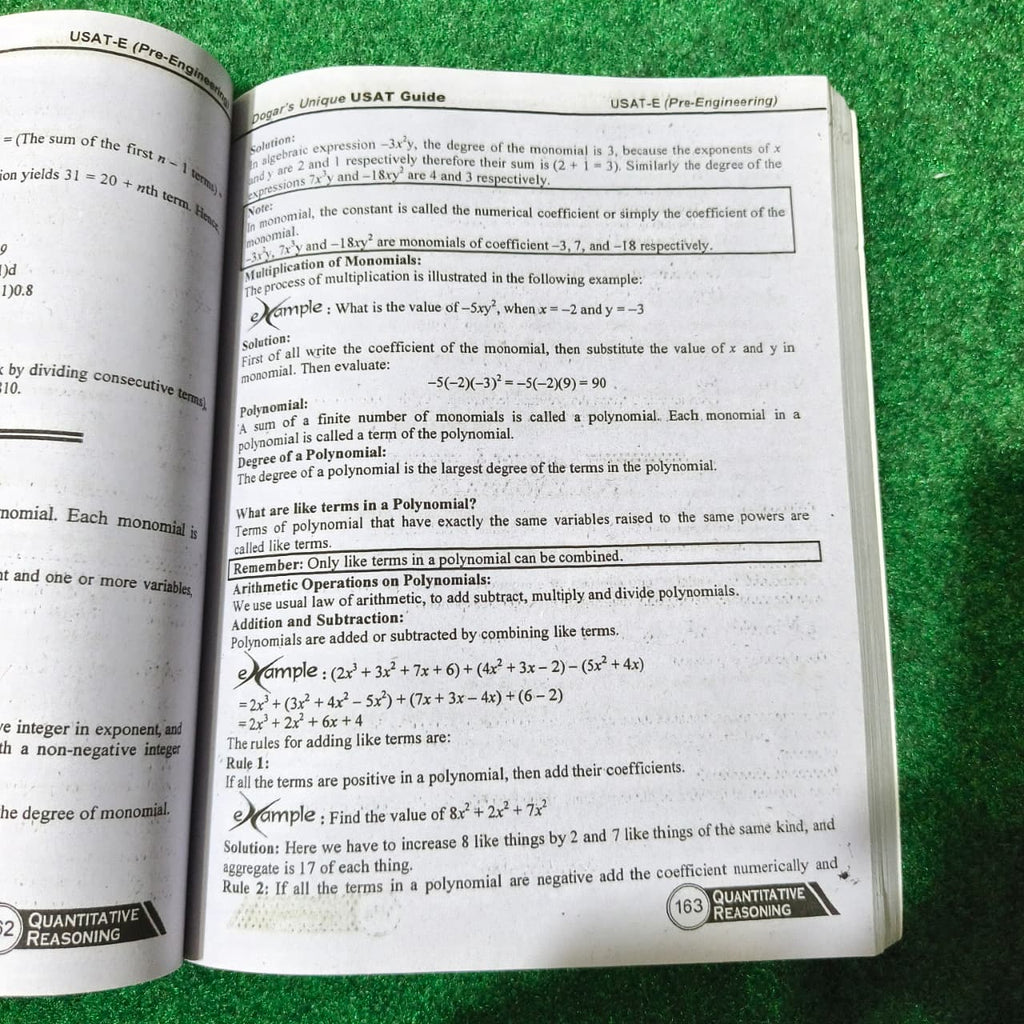 PU-E USAT-E Pre-Engineering Admission Test by Dogar Publishe