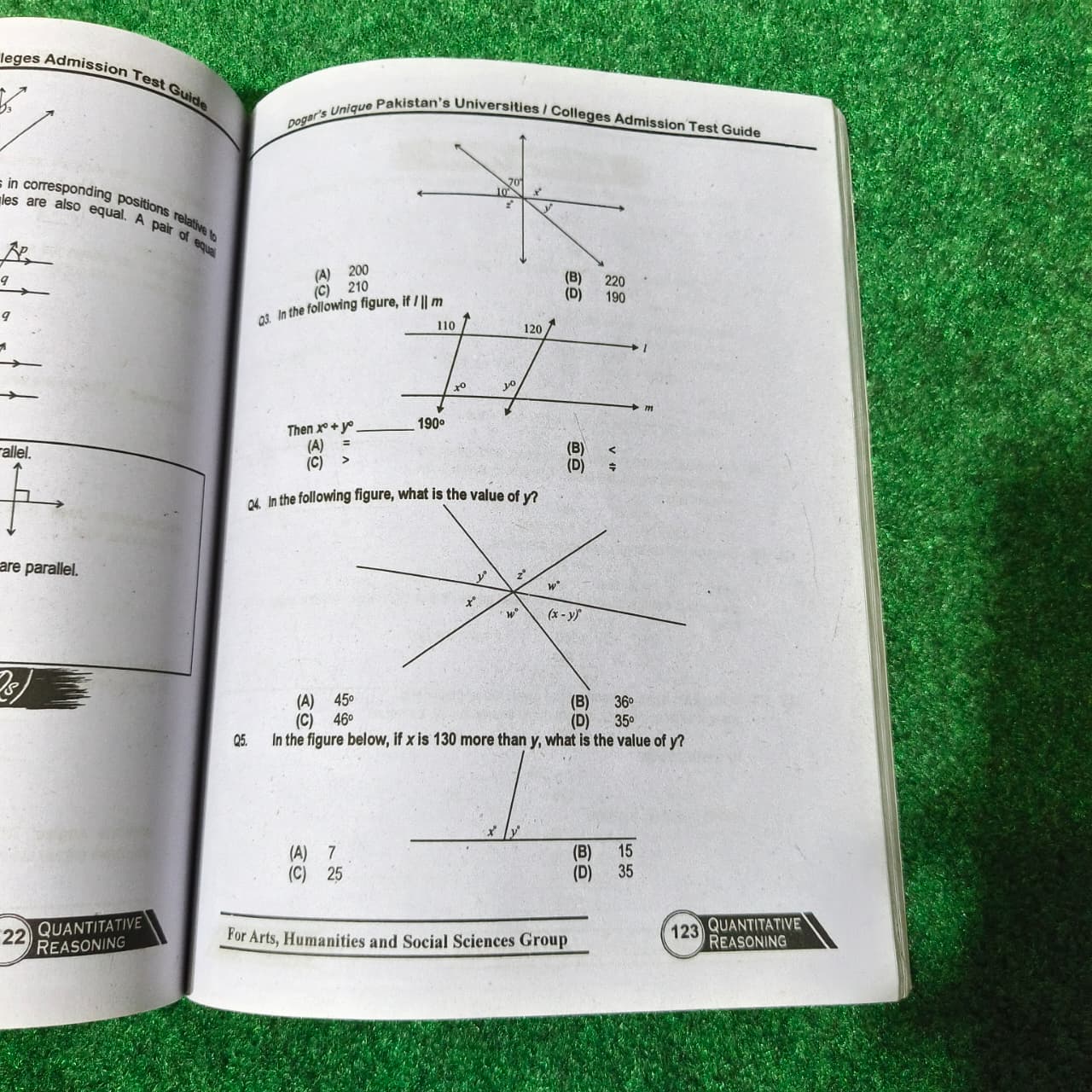PU-AHS USAT-GS Arts-Humanities & Social Science Admission Test by Dogar Publishers