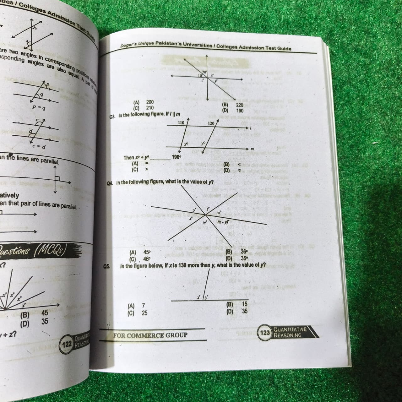 PU-COM USAT-COM Commerce Group Admission Test by Dogar Publishers
