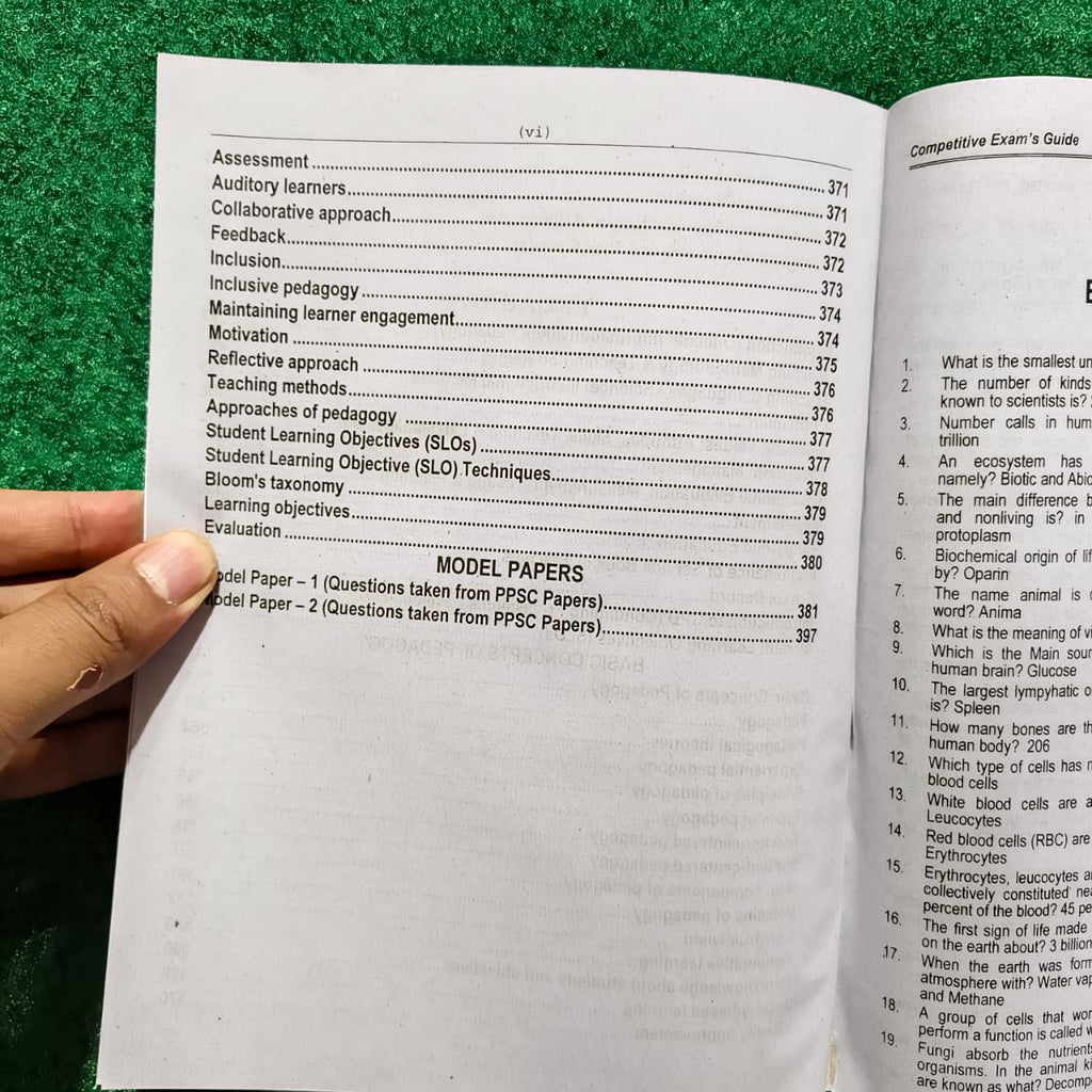 Teachers / Educators Guide – Science (ESE BS-14)