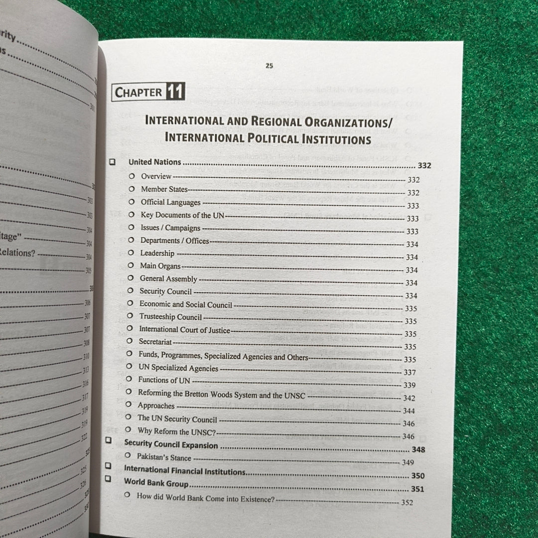 Essentials of International Relations (Paper I & II) by Kanwal Batool Naqvi