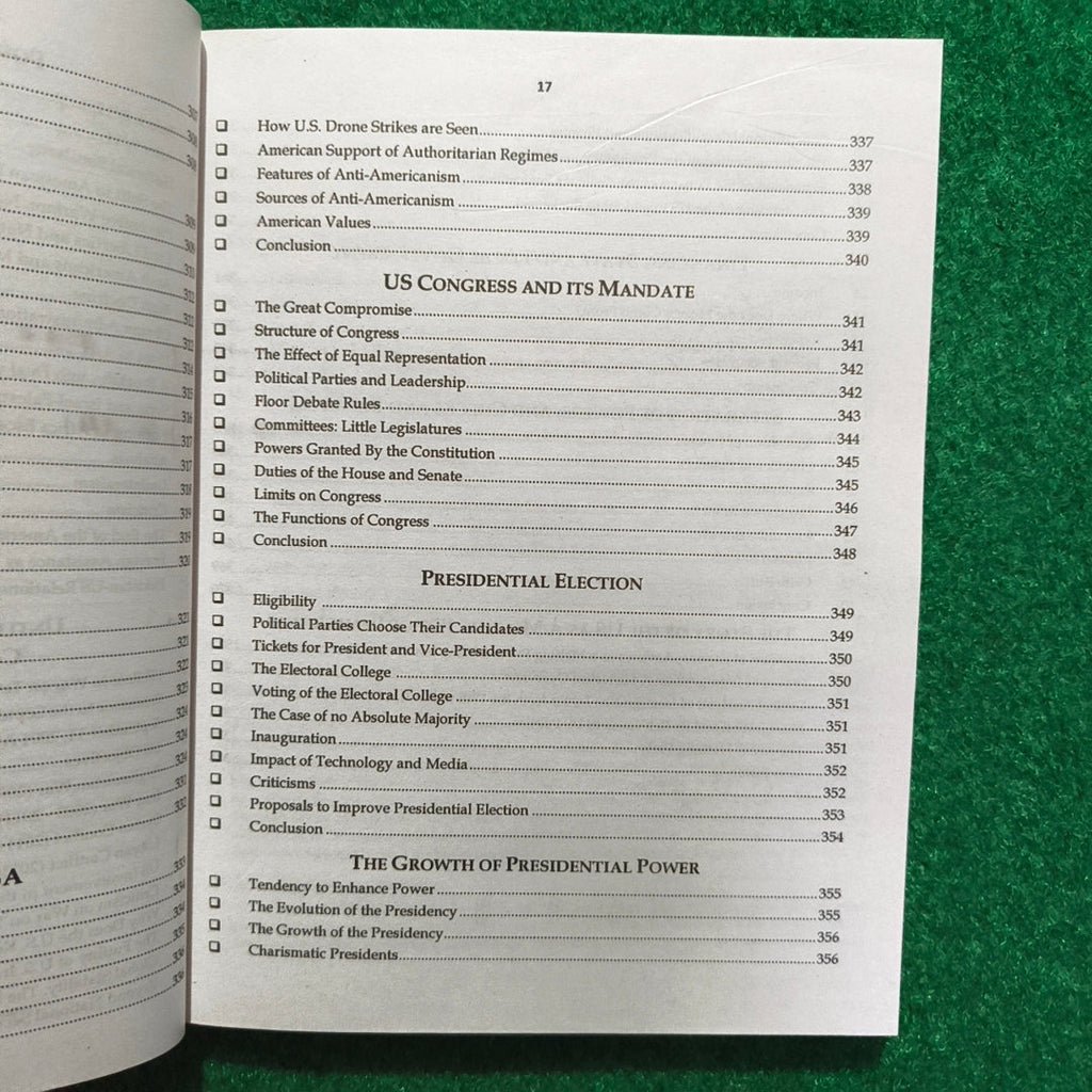 To the Point History of USA – Revised Updated Edition for CSS and other competitive exam aspirants