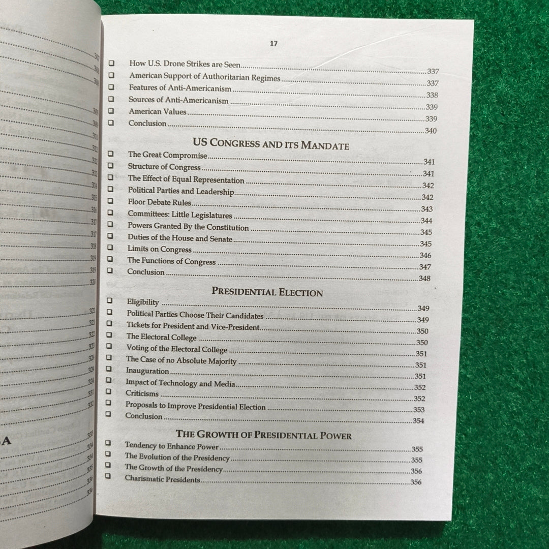 To the Point History of USA – Revised Updated Edition for CSS and other competitive exam aspirants
