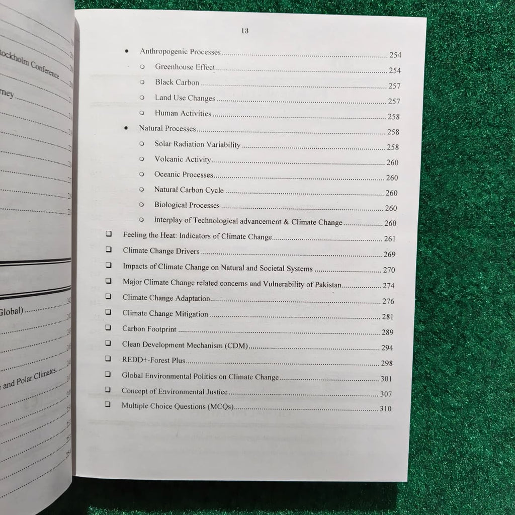 Environmental Science with Solved Papers & MCQs by Imran Bashir (PMS)