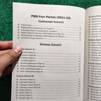 PMS Complete Syllabus and Past Papers (Compulsory + Oprional Subjects)