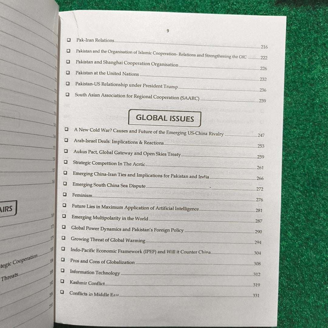 To The Piont Current Affairs 2026 For CSS, PMS & Competitive Exams by Waseem Riaz Khan (PSP)