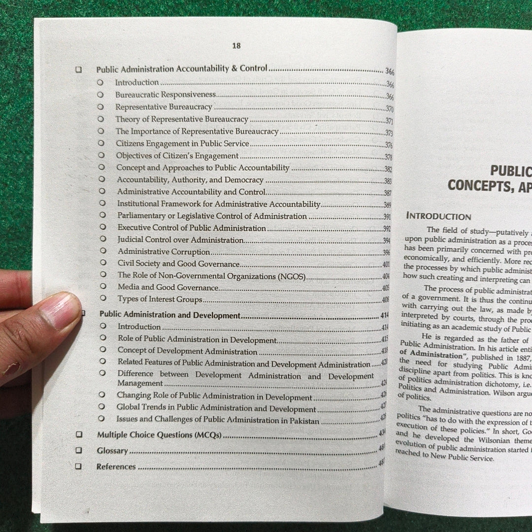Public Administration – Issues & Perspectives by Iqra Riaz-Ud-Din