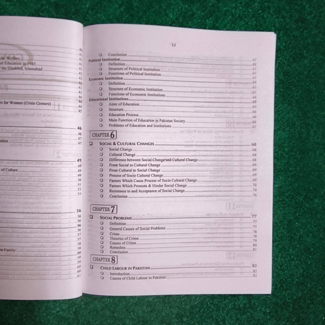 An Introduction to Social Work For PMS by Waqar Aziz Bhutta