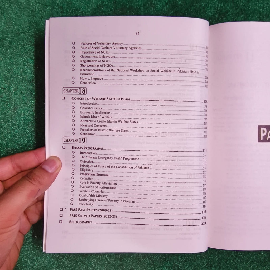 An Introduction to Social Work For PMS by Waqar Aziz Bhutta