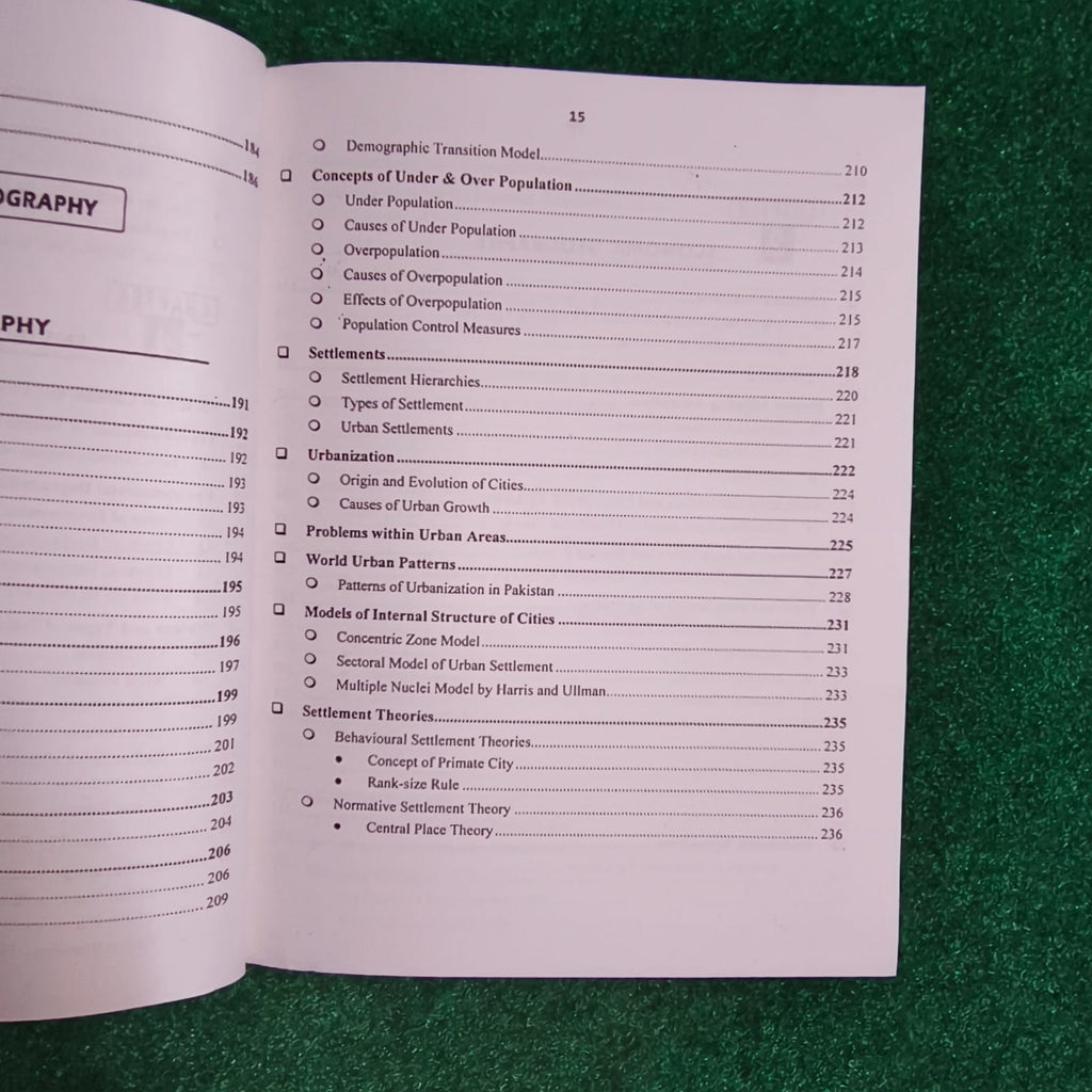 Geography for CSS & All Other Relevant Exams by Imran Bashir