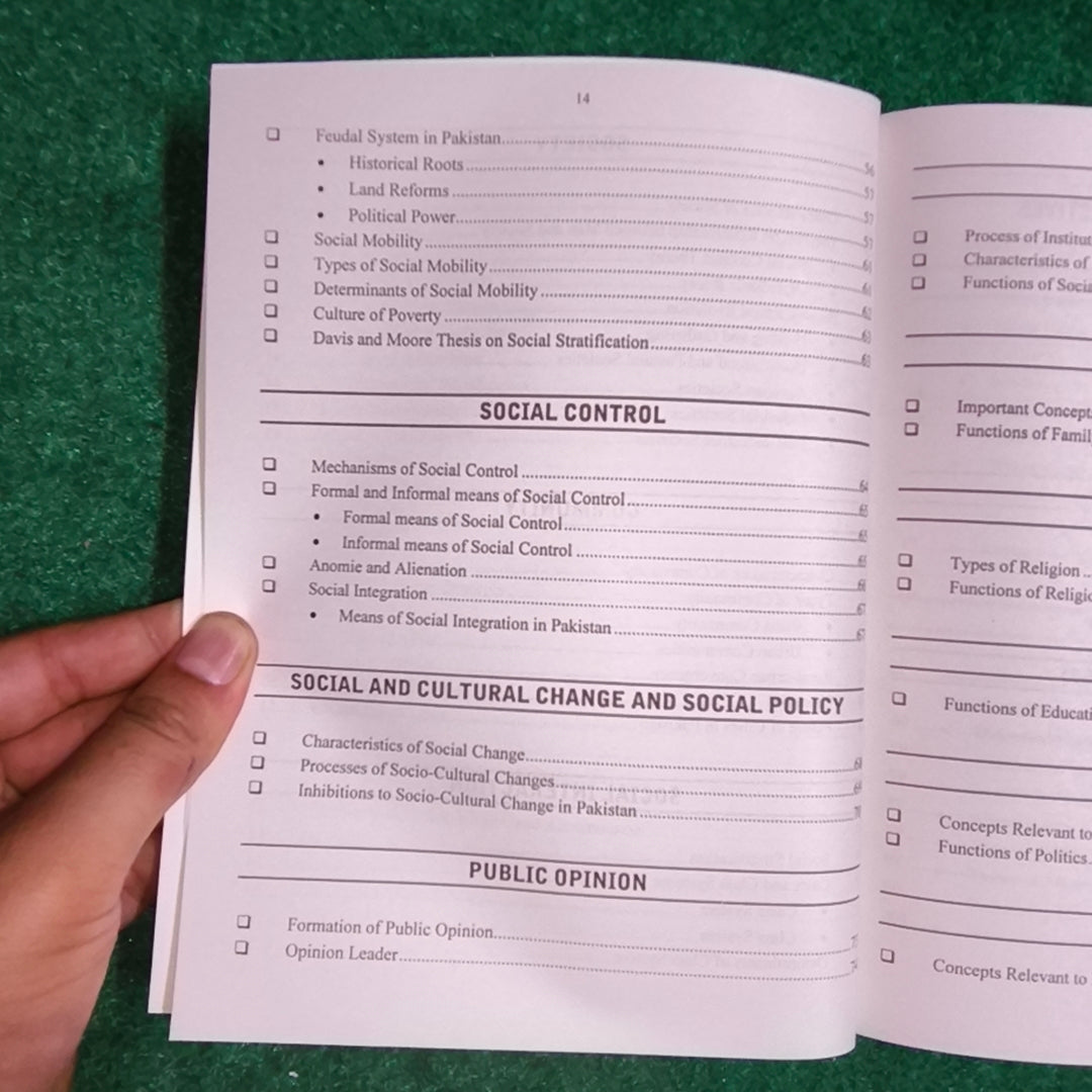 Sociology for CSS, PMS, PCS & All Other Relevant Exams