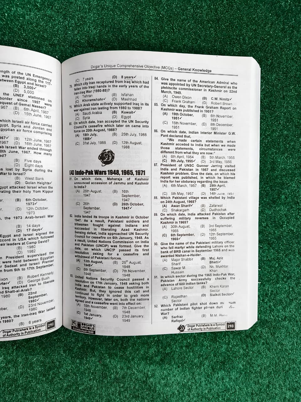 Comprehensive General Knowledge MCQs Latest Edition 2026–2027