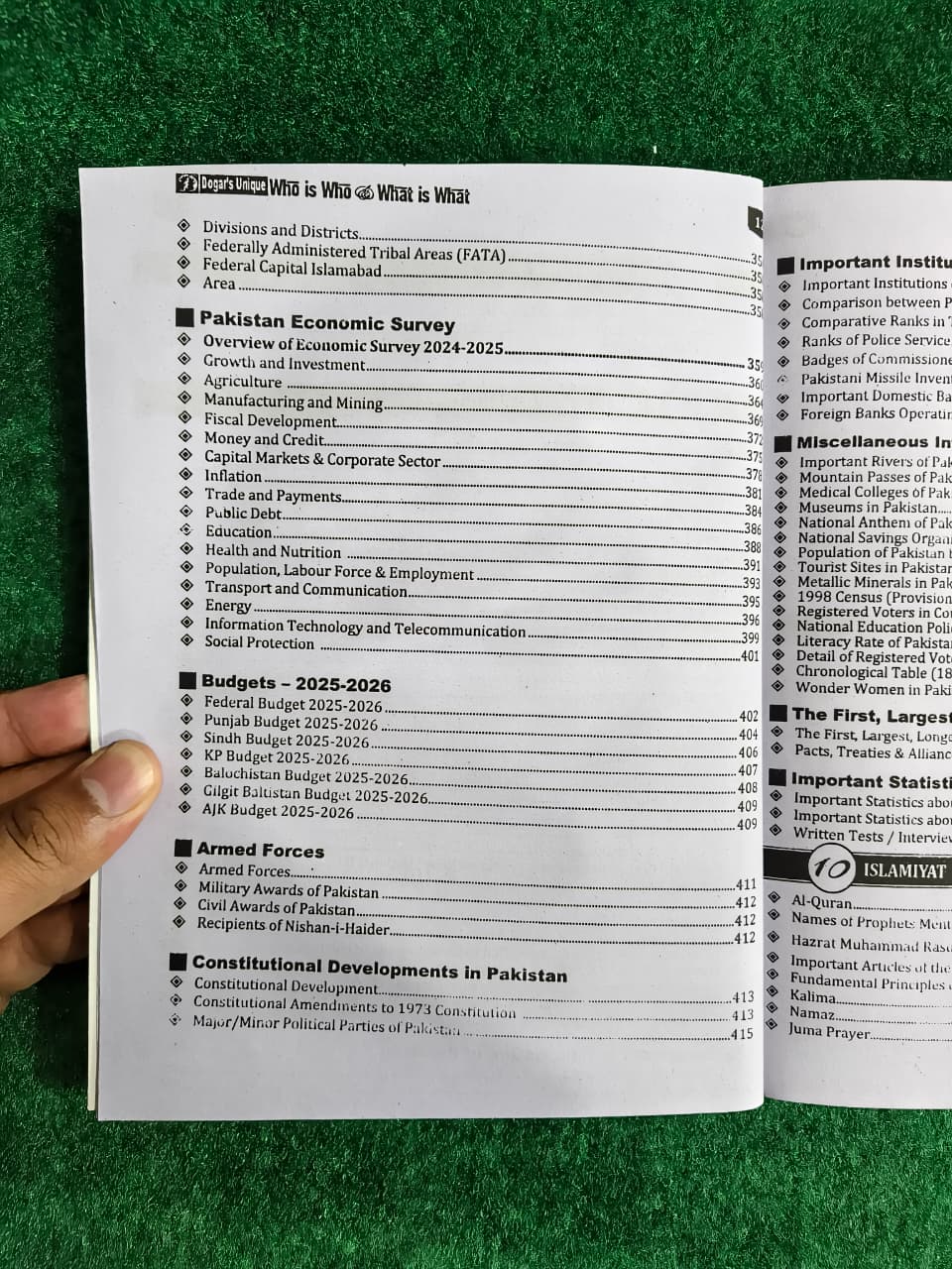 World & Pakistan Who is Who & What is What? Updated Edition 2026–2027