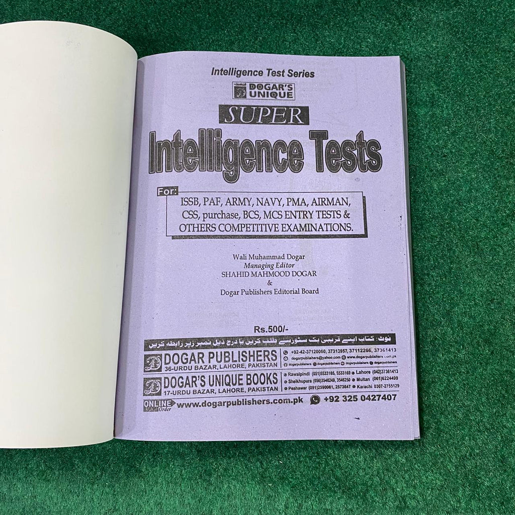 Super Intelligence Tests