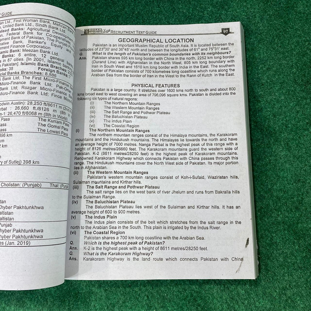 Zilladar Recruitment Test Guide