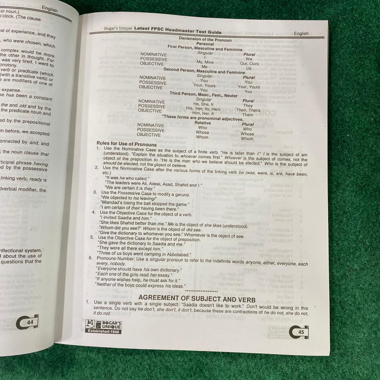 Headmaster / Headmistress Recruitment Test Guide
