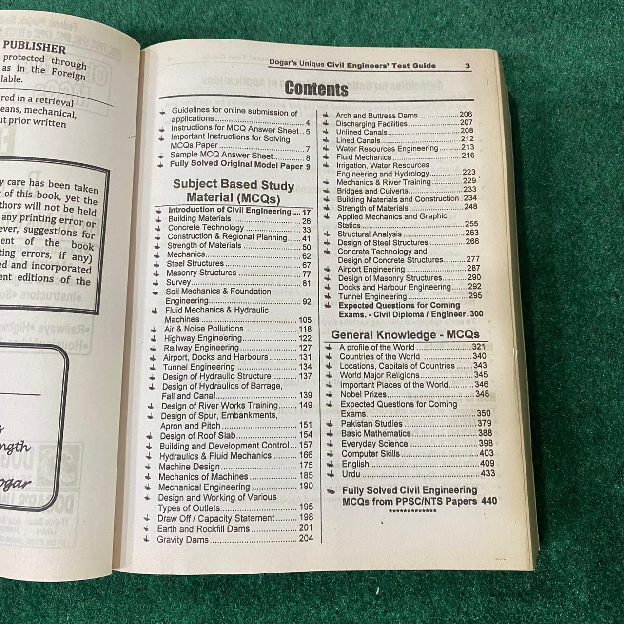 Civil Engineering Objective MCQs