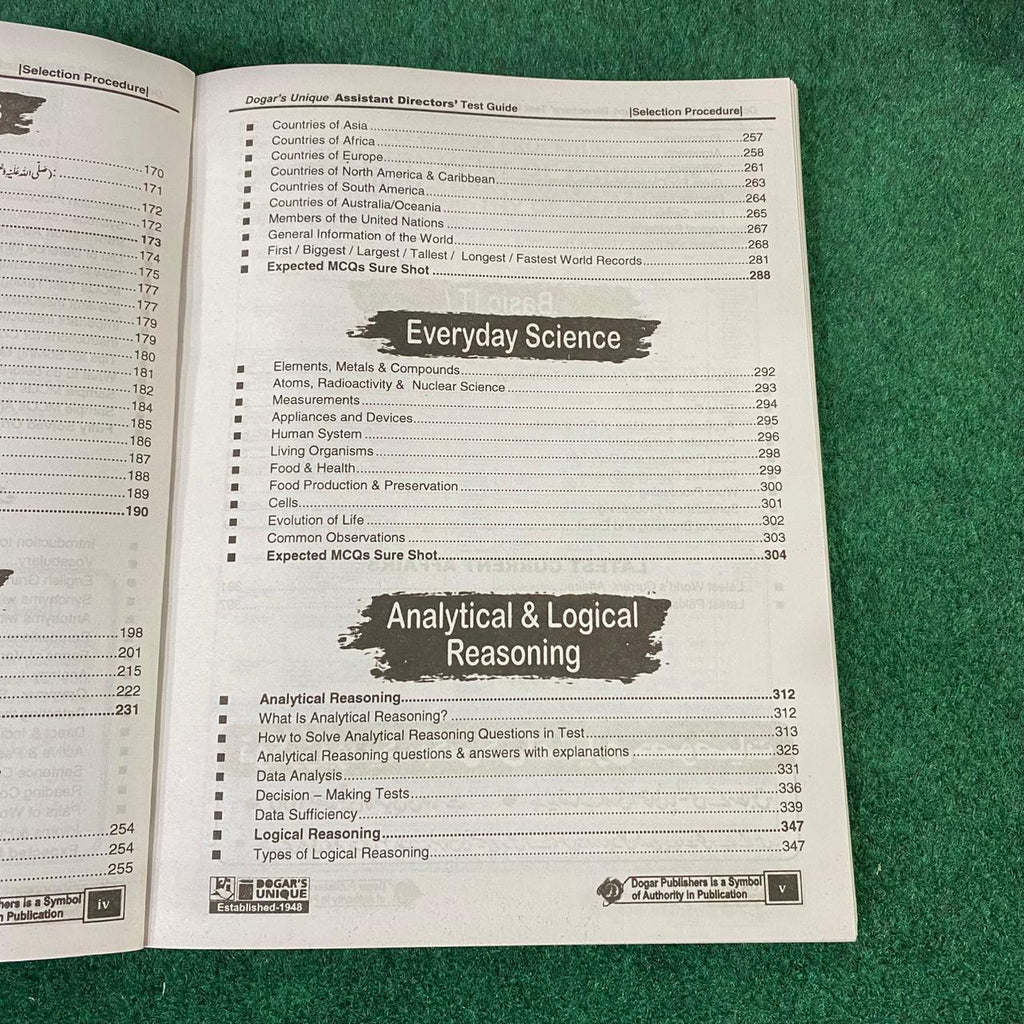 MOD Assistant Director Screening Test Guide