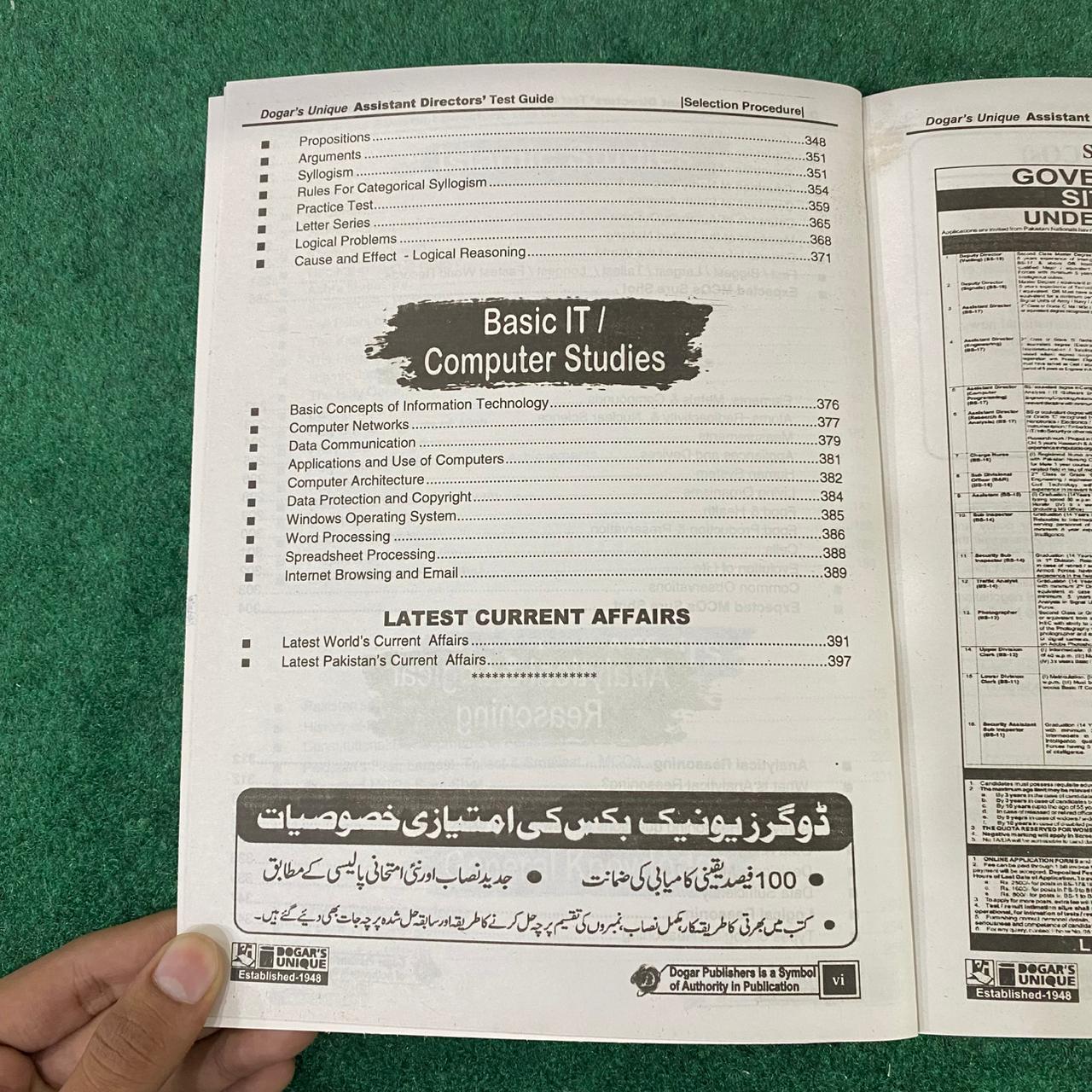 MOD Assistant Director Screening Test Guide