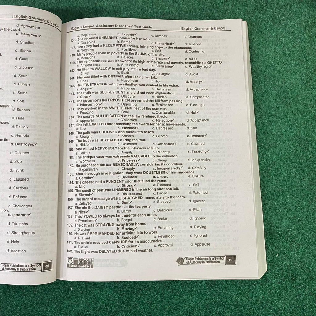 MOD Assistant Director Screening Test Guide