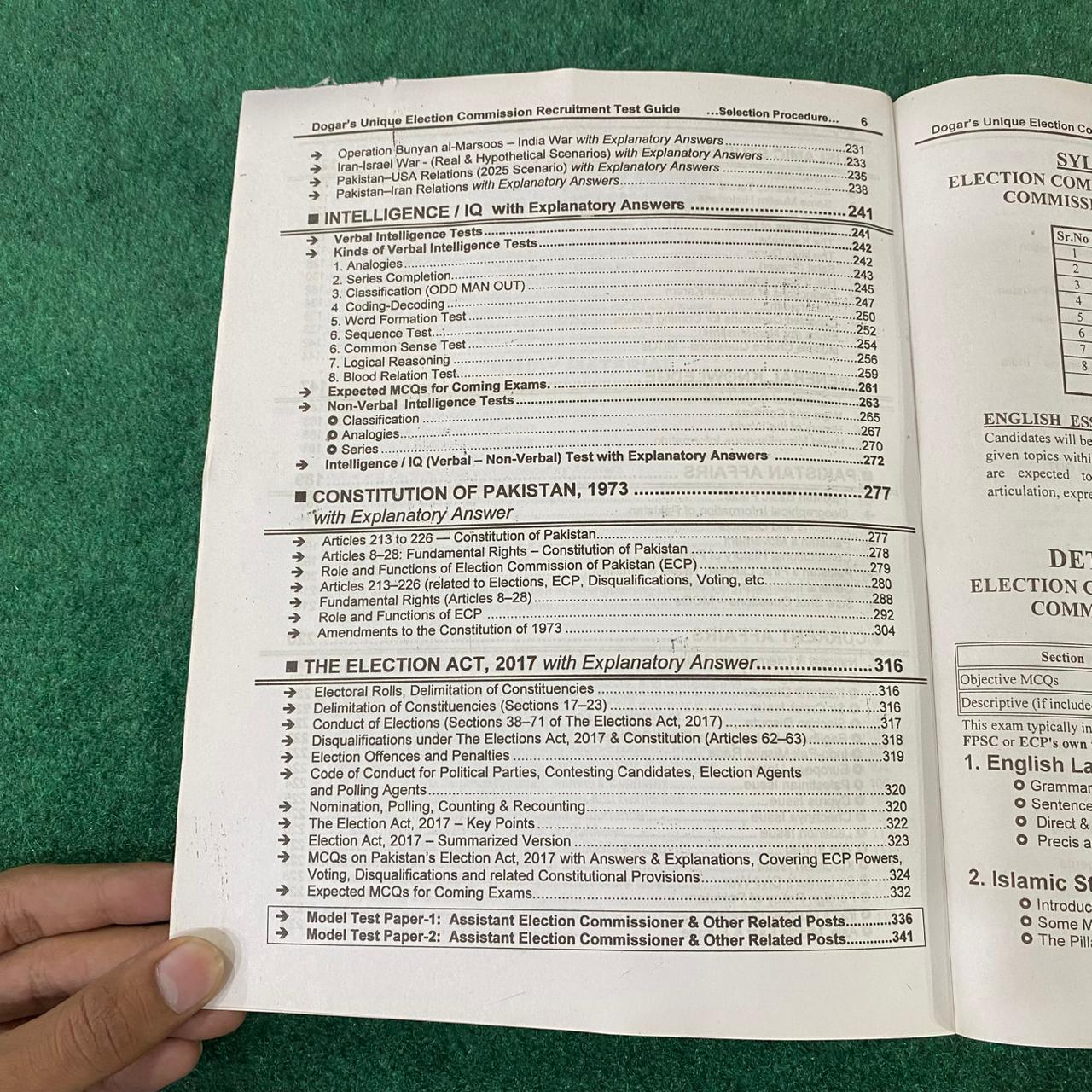 Pakistan Election Commission Recruitment Test Guide