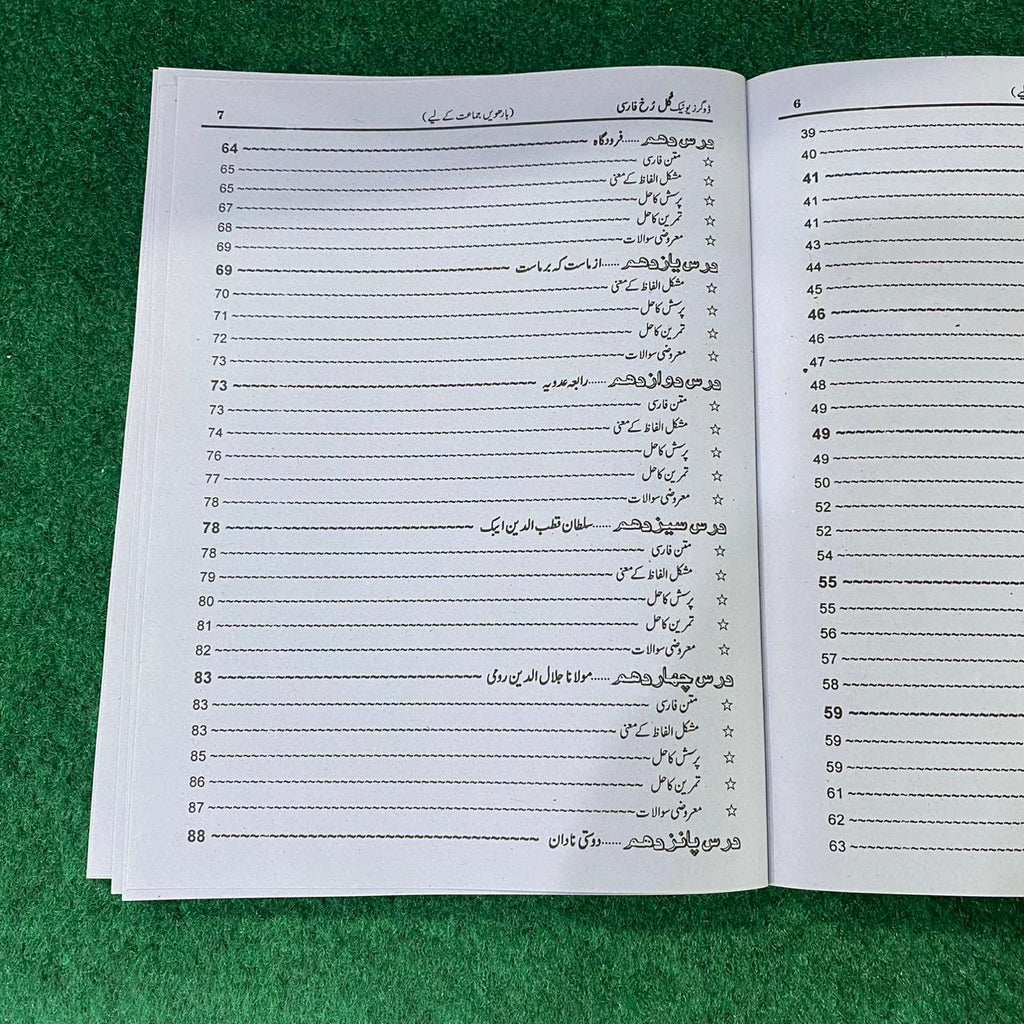 گلِ فارسی (Persian) – 12th Class (Intermediate Part-II)