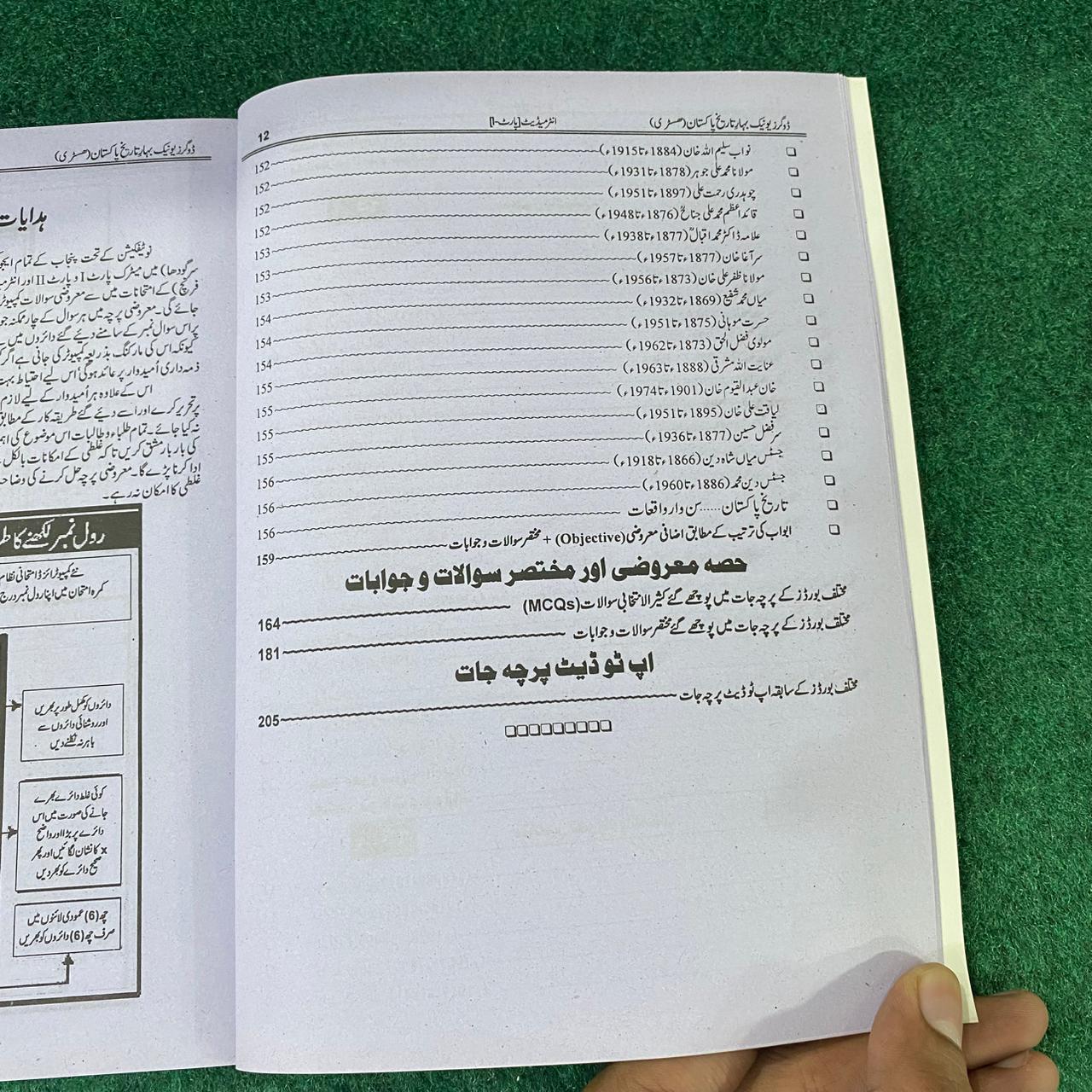 بہارِ تاریخِ پاکستان – 11th Class (Intermediate Part-I) | سوال و جواب