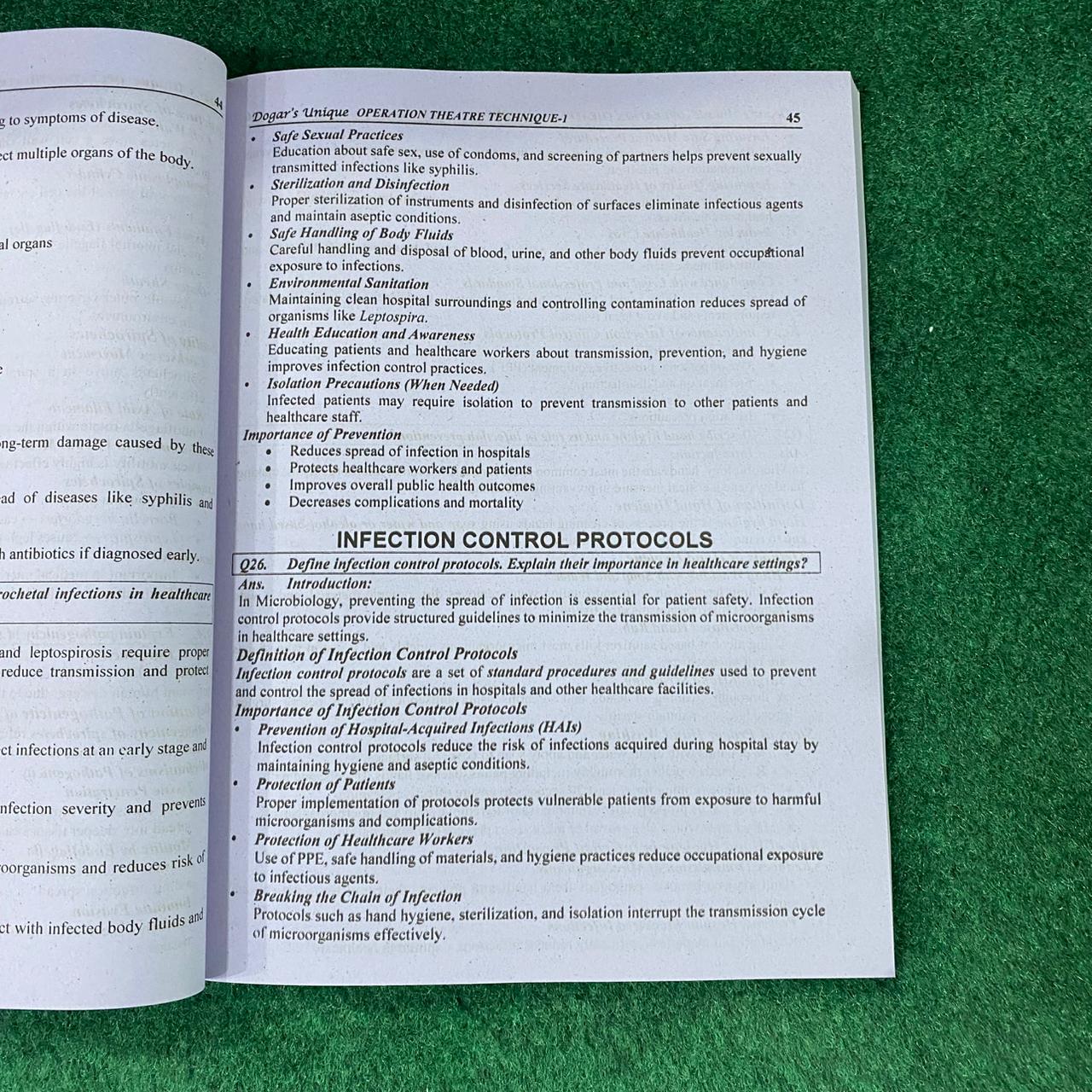 OTT (Operation Theatre Technique-I) – 1st Year | 2-Year Diploma Program