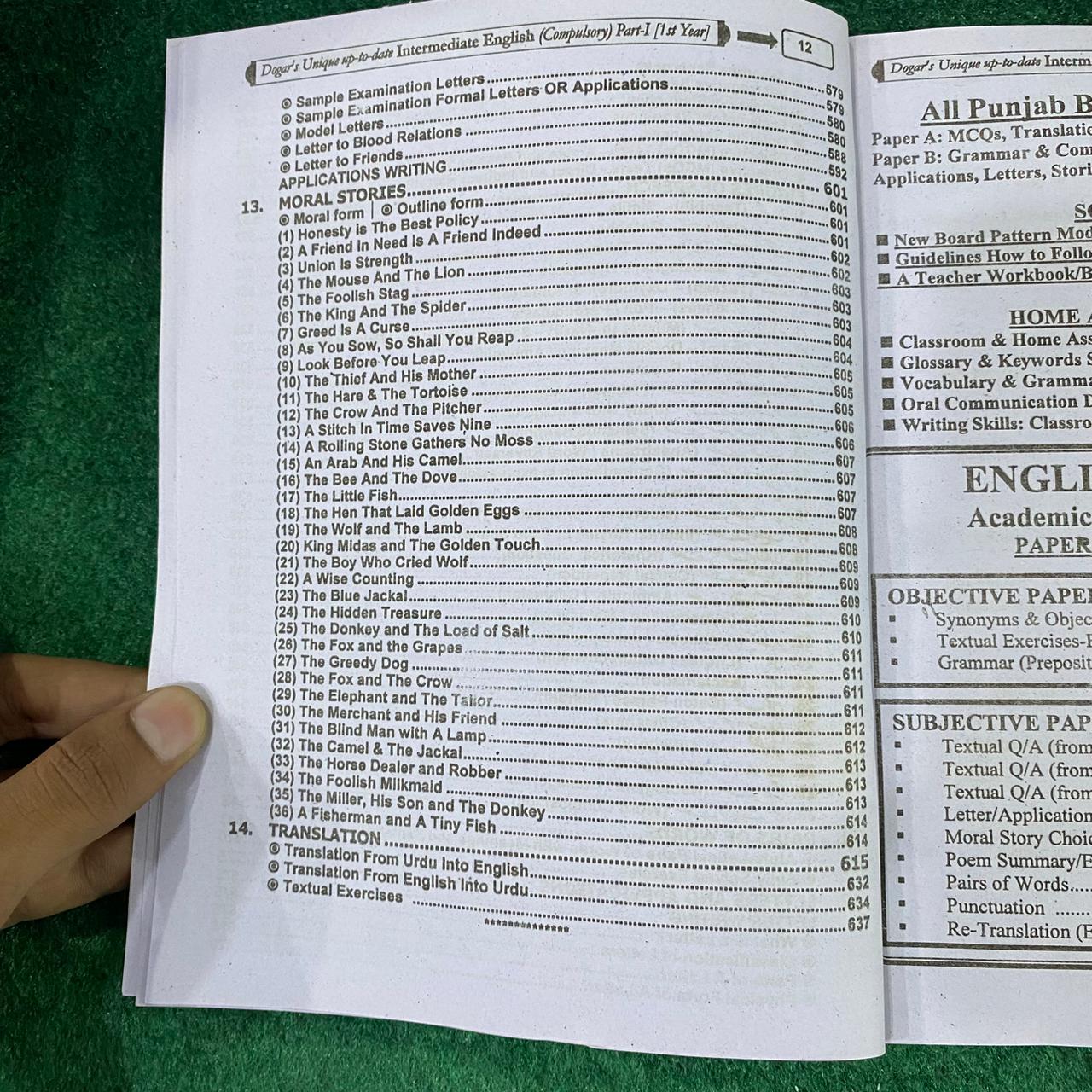 English 11 (SLOs Based) for CNA, LHV & Punjab Medical Faculty – Complete Guide with Urdu Translation