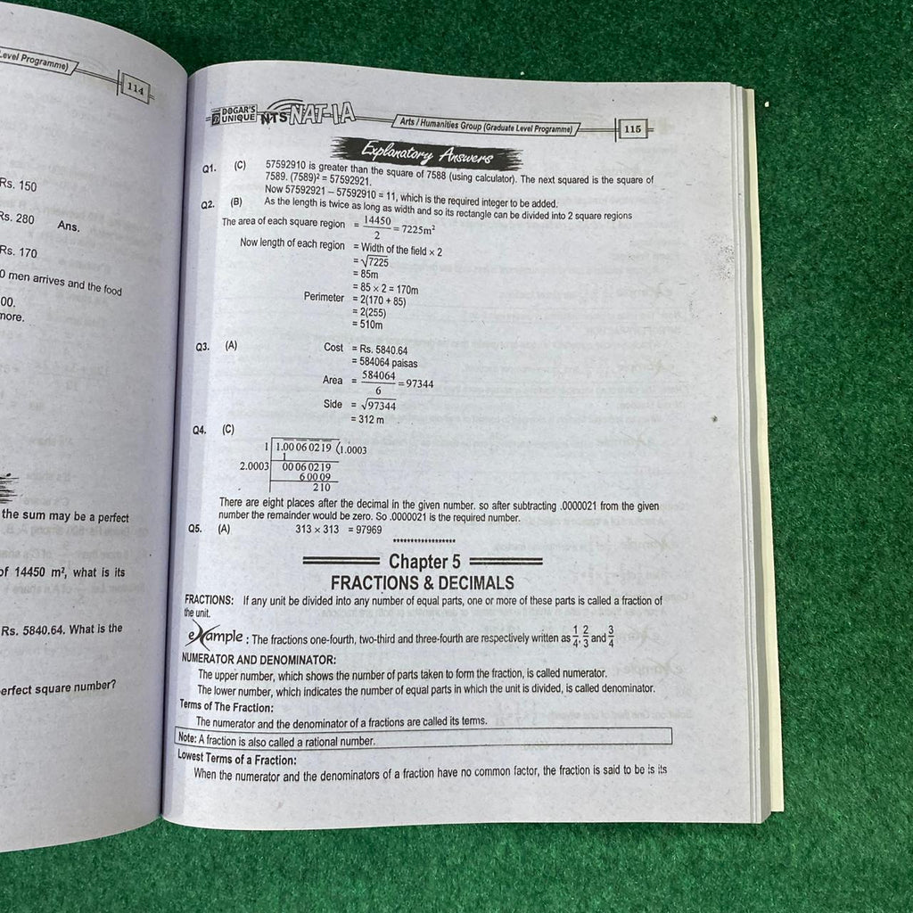 NTS NAT-IA / HAT-UG-A Arts & Humanities Group Guide Book