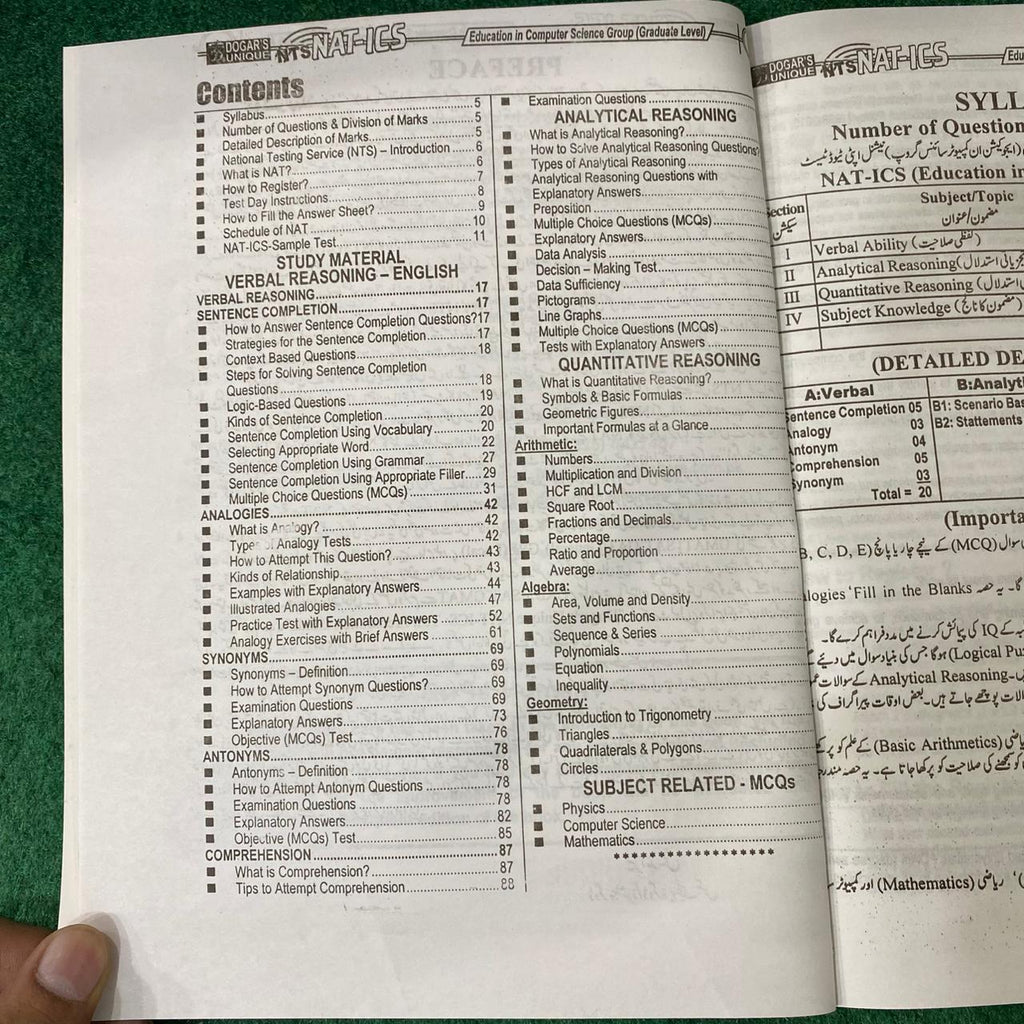 NTS NAT-ICS / HAT-UG-CS Computer Science Group Guide Book